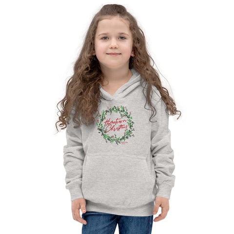 Nashville Hometown Christmas Wreath YOUTH Hoodie