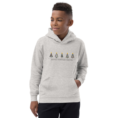Nashville Hometown Christmas Trees YOUTH Hoodie
