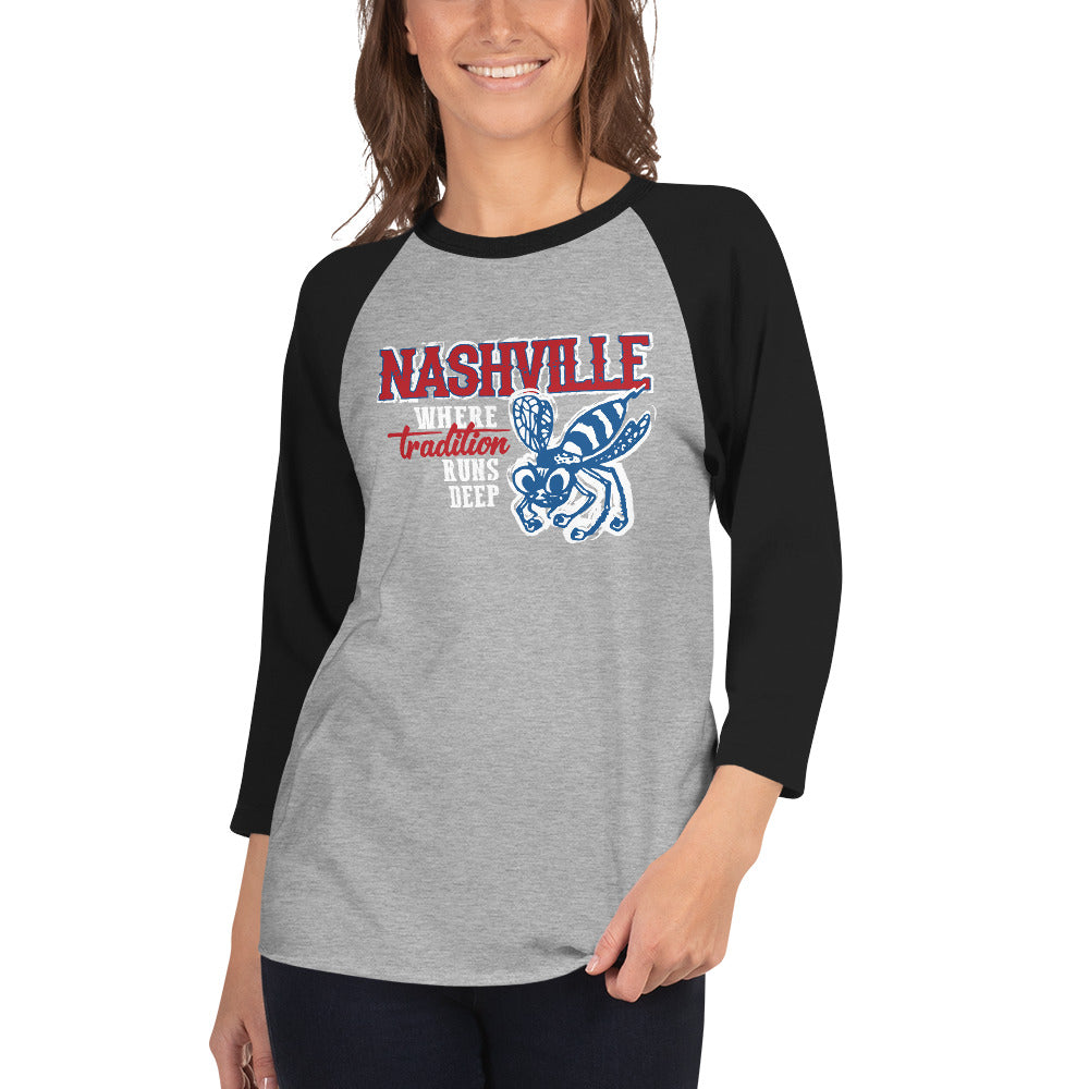 Nashville Tradition 3/4 sleeve raglan shirt
