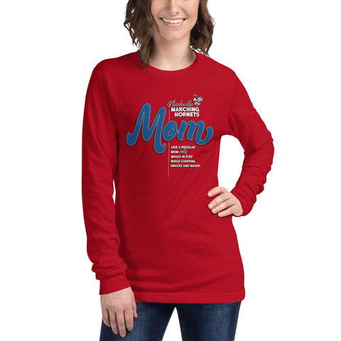 Marching Band Mom Unisex Long Sleeve Tee - Bella + Canvas