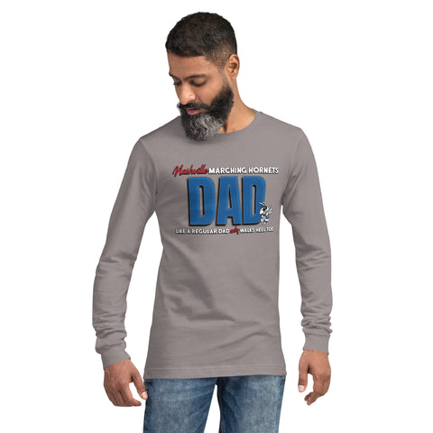 Marching Band Dad Unisex Long Sleeve Tee - Bella + Canvas