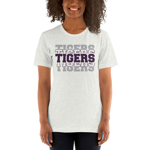 Tigers Spiritwear - Multi Tigers Bella+Canvas Short Sleeve Tshirt