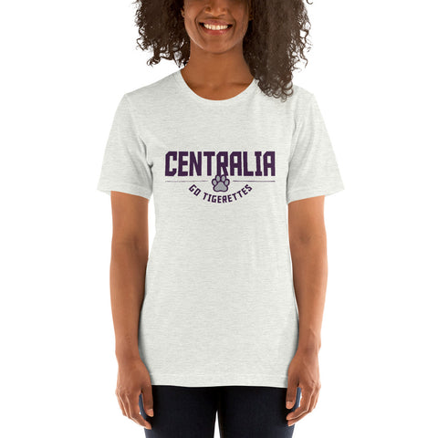 Tigerettes Spiritwear - Go Tigerettes Bella+Canvas Short Sleeve Tshirt