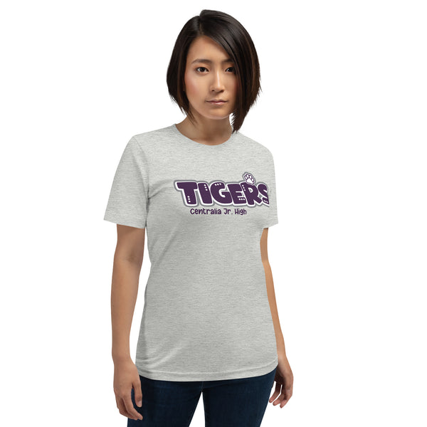 Tigers Spiritwear - Dotted Tigers Bella+Canvas Short Sleeve T-shirt