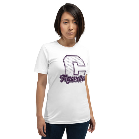 Tigerettes Spiritwear - Big C Bella+Canvas Short Sleeve Tshirt