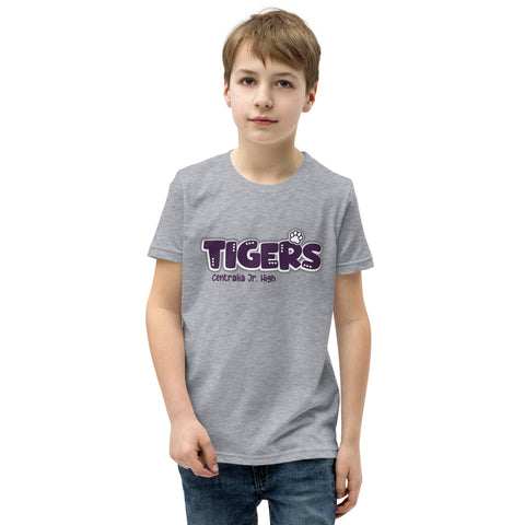 Tigers Spiritwear - YOUTH Dotted Tigers Short Sleeve Tshirt