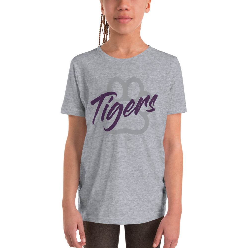 Tigers Spiritwear - YOUTH Big Paw Short Sleeve Tshirt