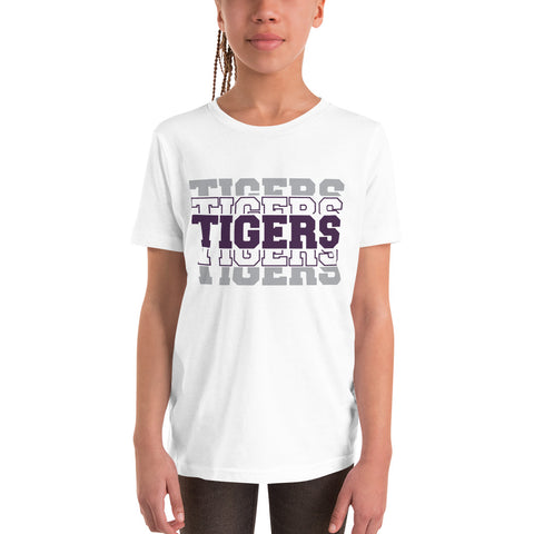 Tigers Spiritwear - YOUTH Multi Tigers Short Sleeve Tshirt